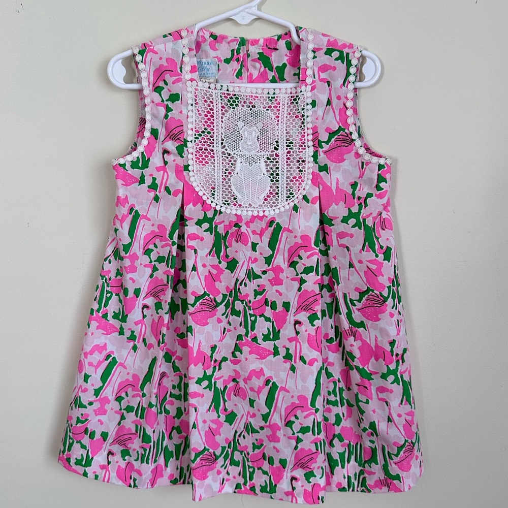 Vintage Lilly Pulitzer Minnie Kids Dress